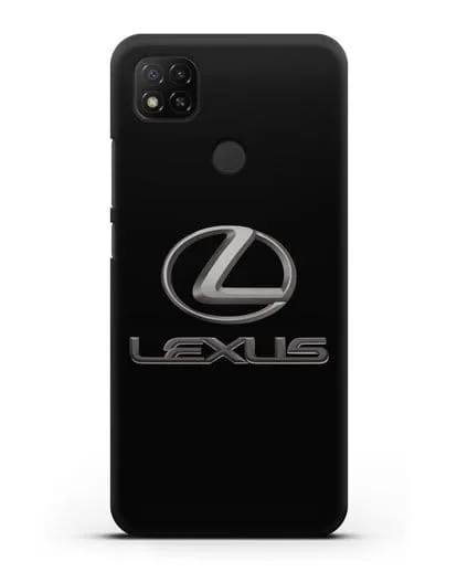 Чехол с логотипом Lexus силиконовый для Xiaomi Redmi 9C