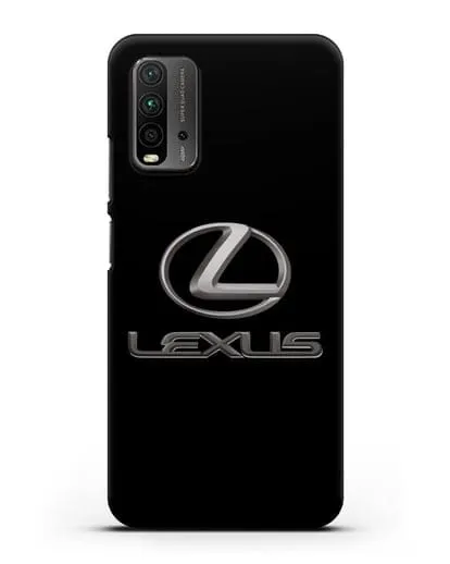 Чехол с логотипом Lexus силиконовый для Xiaomi Redmi 9T