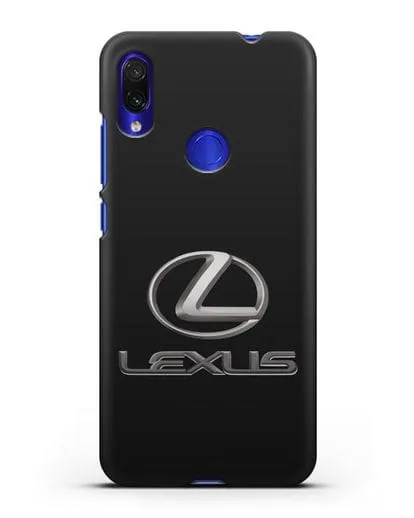 Чехол с логотипом Lexus силиконовый для Xiaomi Redmi Note 7