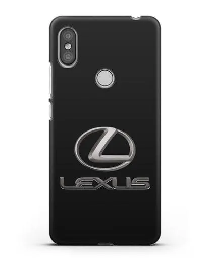 Чехол с логотипом Lexus силиконовый для Xiaomi Redmi S2