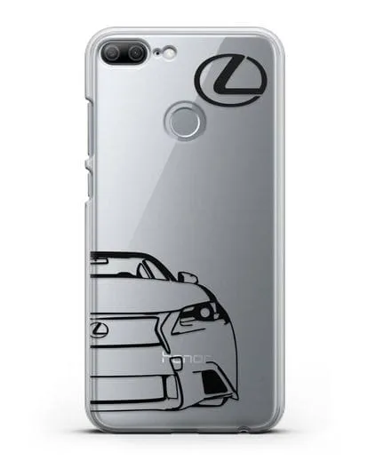 Чехол с изображением Lexus силиконовый для Honor 9 Lite