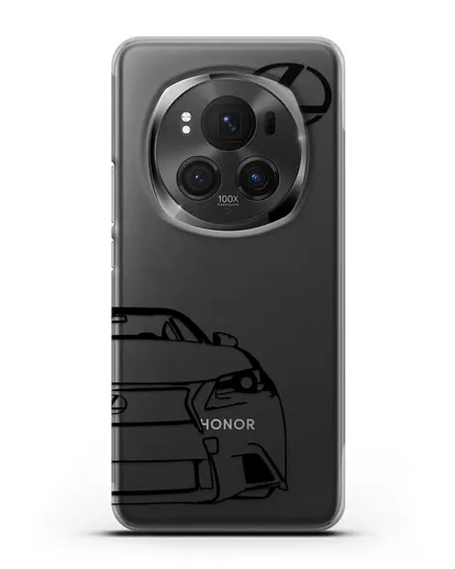 Чехол с изображением Lexus силиконовый для Honor Magic 6 Pro