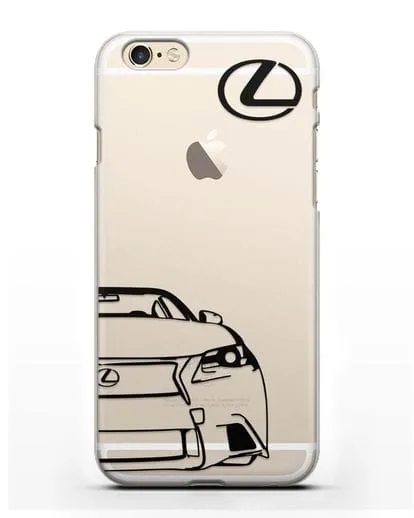 Чехол с изображением Lexus силиконовый для iPhone 6