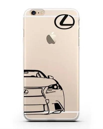 Чехол с изображением Lexus силиконовый для iPhone 6s Plus