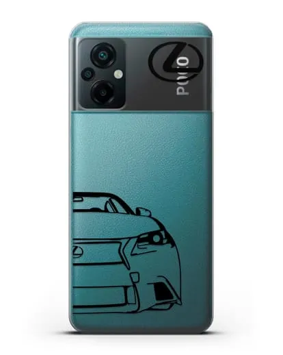 Чехол с изображением Lexus силиконовый для Xiaomi Poco M5