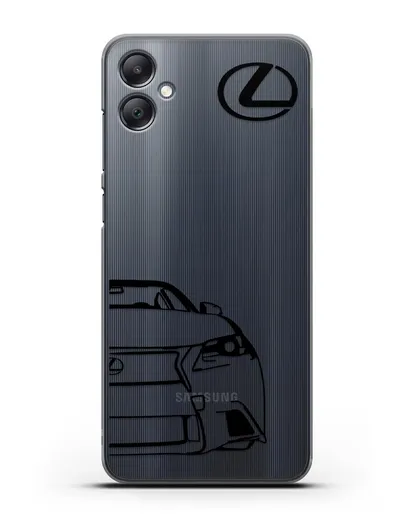 Чехол с изображением Lexus силиконовый для Samsung Galaxy A05 [SM-A055]