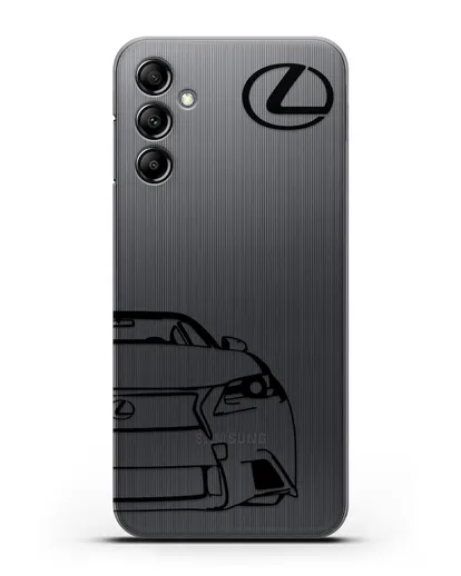 Чехол с изображением Lexus силиконовый для Samsung Galaxy A14 [SM-A145]