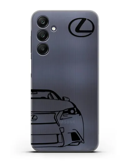 Чехол с изображением Lexus силиконовый для Samsung Galaxy A15 [SM-A155]