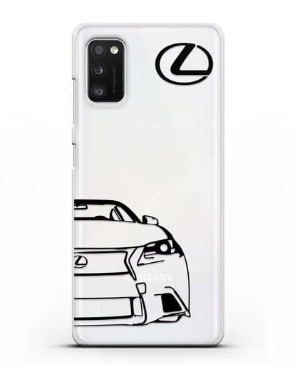 Чехол с изображением Lexus силиконовый для Samsung Galaxy A41 [SM-A415F]
