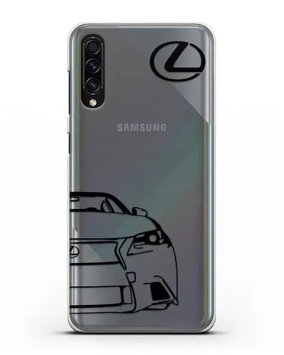 Чехол с изображением Lexus силиконовый для Samsung Galaxy A50s [SM-F507FN]
