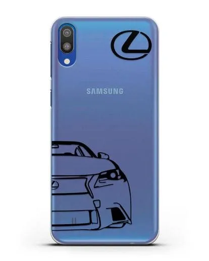 Чехол с изображением Lexus силиконовый для Samsung Galaxy M10 [SM-M105F]
