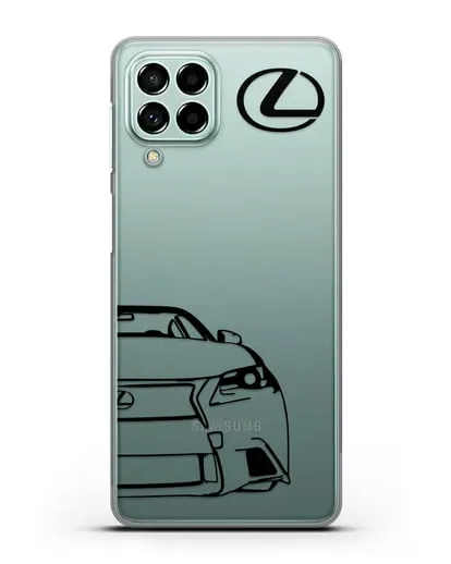 Чехол с изображением Lexus силиконовый для Samsung Galaxy M33 [SM-M336]