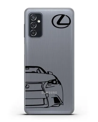 Чехол с изображением Lexus силиконовый для Samsung Galaxy M52 [M526B]