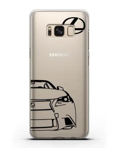 Чехол с изображением Lexus силиконовый для Samsung Galaxy S8 Plus [SM-G955F]