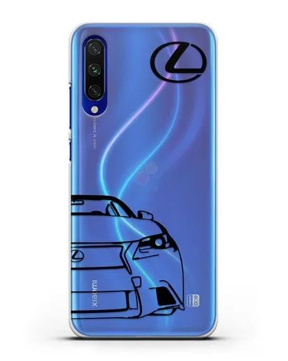 Чехол с изображением Lexus силиконовый для Xiaomi Mi A3