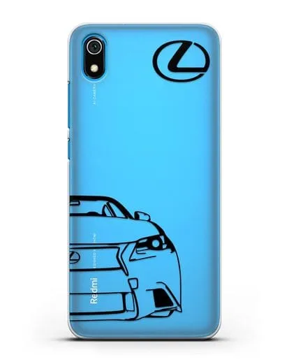 Чехол с изображением Lexus силиконовый для Xiaomi Redmi 7A