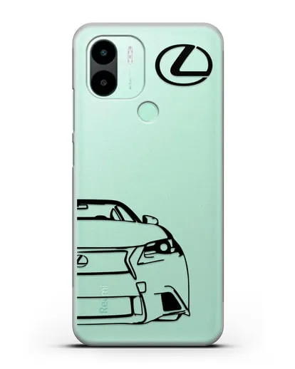Чехол с изображением Lexus силиконовый для Xiaomi Redmi A2 Plus