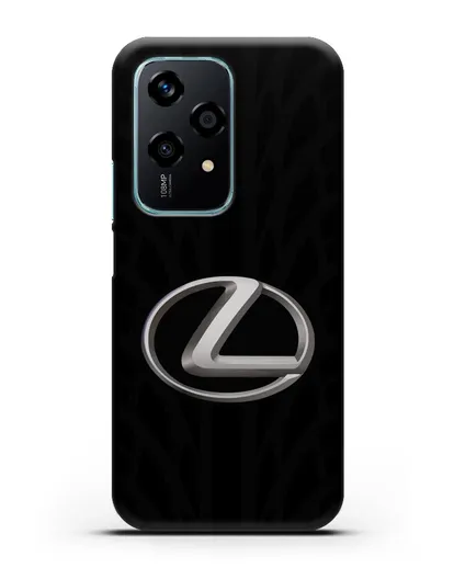 Чехол с логотипом Lexus с протектором шин силиконовый для Honor 200 Lite