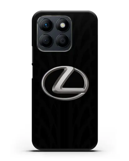 Чехол с логотипом Lexus с протектором шин силиконовый для Honor X8b
