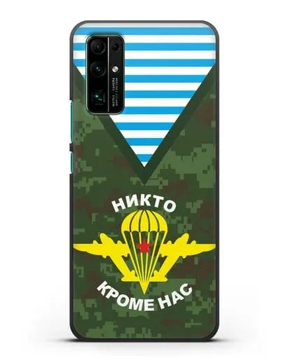 Чехол Камуфляж, тельняшка с символикой ВДВ силиконовый для Honor 30