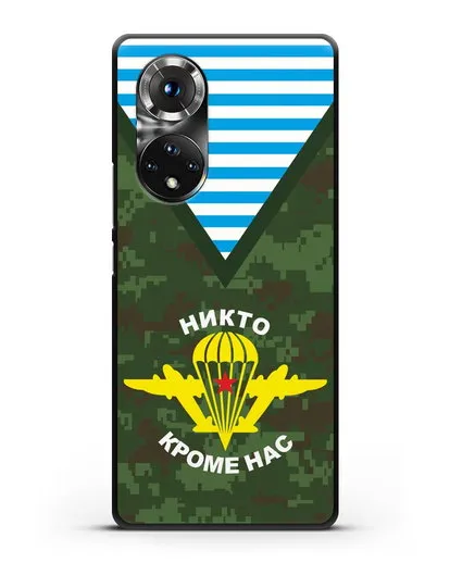 Чехол Камуфляж, тельняшка с символикой ВДВ силиконовый для Honor 50