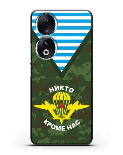 Чехол Камуфляж, тельняшка с символикой ВДВ силиконовый для Honor 90