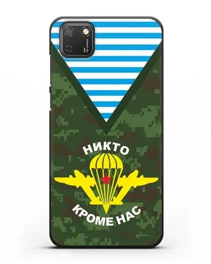Чехол Камуфляж, тельняшка с символикой ВДВ силиконовый для Honor 9S
