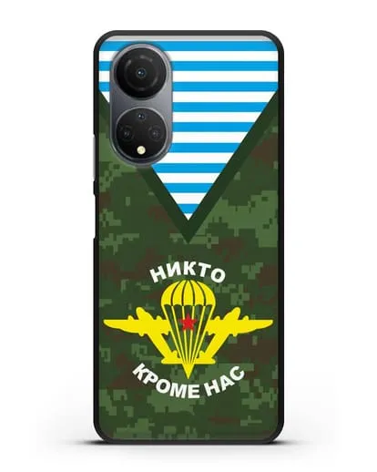 Чехол Камуфляж, тельняшка с символикой ВДВ силиконовый для Honor X7