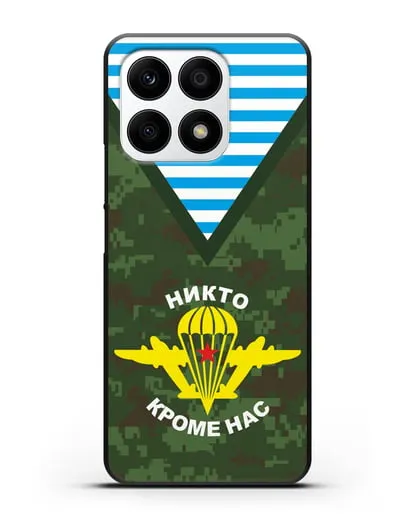 Чехол Камуфляж, тельняшка с символикой ВДВ силиконовый для Honor X8a