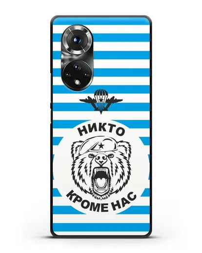 Чехол Майка-тельняшка с медведем силиконовый для Honor 50