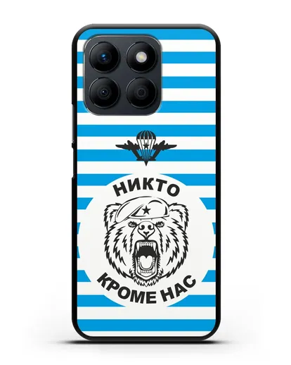 Чехол Майка-тельняшка с медведем силиконовый для Honor X8b