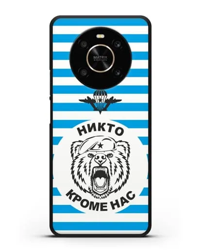 Чехол Майка-тельняшка с медведем силиконовый для Honor X9