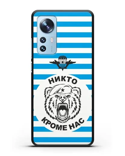 Чехол Майка-тельняшка с медведем силиконовый для Xiaomi 12