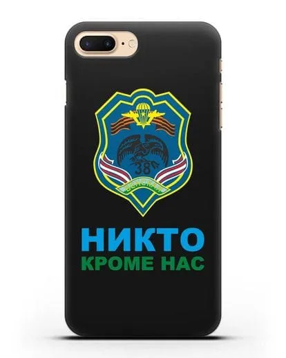 Чехол с гербом 38-й отдельной гвардейской десантно-штурмовой бригады силиконовый для iPhone 7 Plus