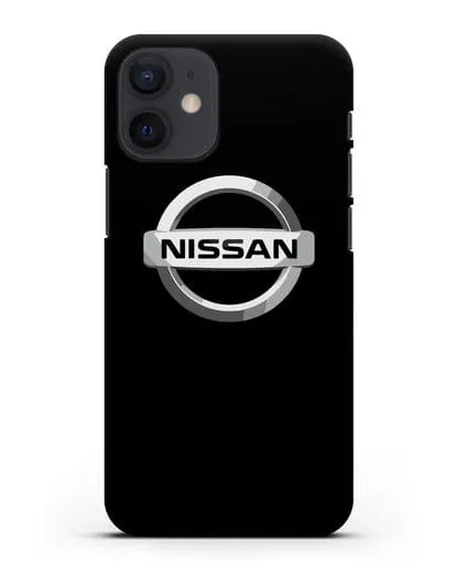 Чехол с логотипом Nissan силиконовый для iPhone 12 mini