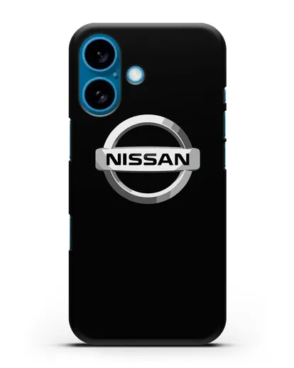 Чехол с логотипом Nissan силиконовый для iPhone 16