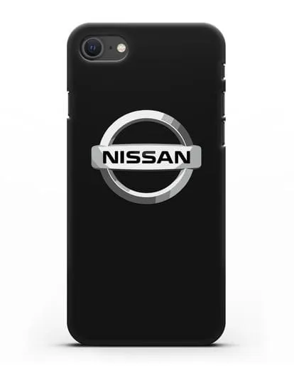 Чехол с логотипом Nissan силиконовый для iPhone SE 2020