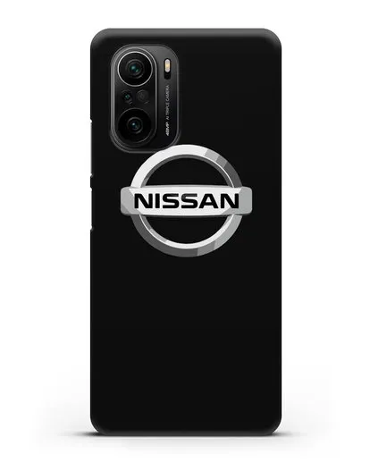 Чехол с логотипом Nissan силиконовый для Xiaomi Poco F3 Pro