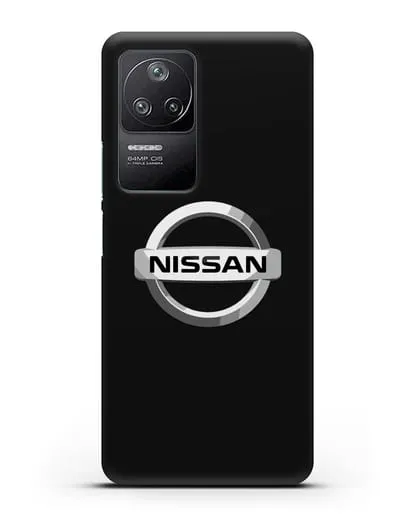 Чехол с логотипом Nissan силиконовый для Xiaomi Poco F4