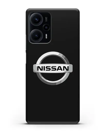 Чехол с логотипом Nissan силиконовый для Xiaomi Poco F5