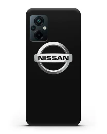 Чехол с логотипом Nissan силиконовый для Xiaomi Poco M5