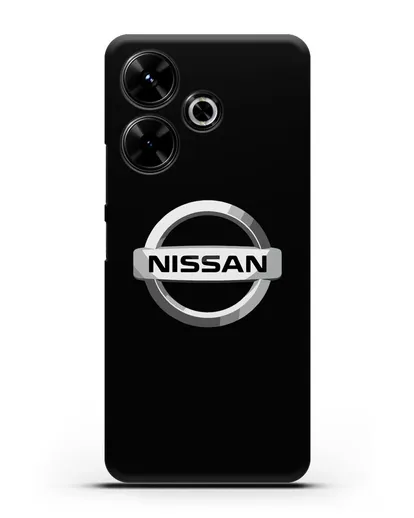 Чехол с логотипом Nissan силиконовый для Xiaomi Poco M6