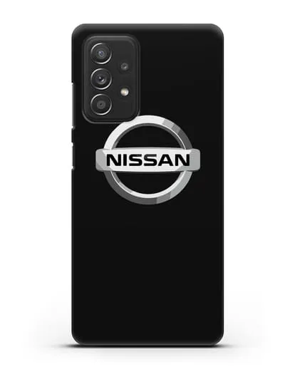 Чехол с логотипом Nissan силиконовый для Samsung Galaxy A53