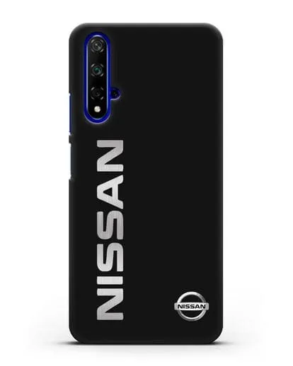 Чехол с надписью Nissan и логотипом силиконовый для Honor 20