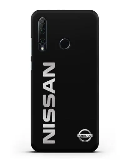 Чехол с надписью Nissan и логотипом силиконовый для Honor 20e