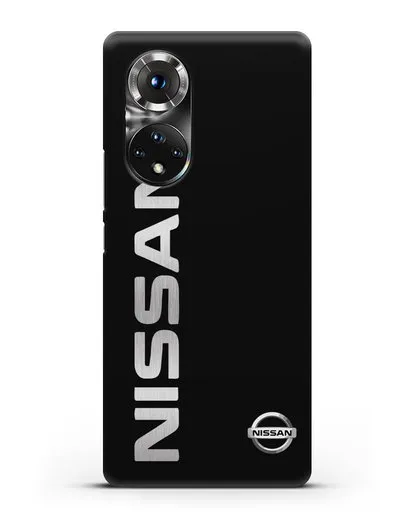 Чехол с надписью Nissan и логотипом силиконовый для Honor 50