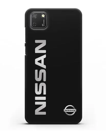 Чехол с надписью Nissan и логотипом силиконовый для Honor 9S
