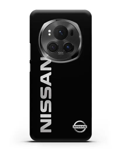 Чехол с надписью Nissan и логотипом силиконовый для Honor Magic 6 Pro