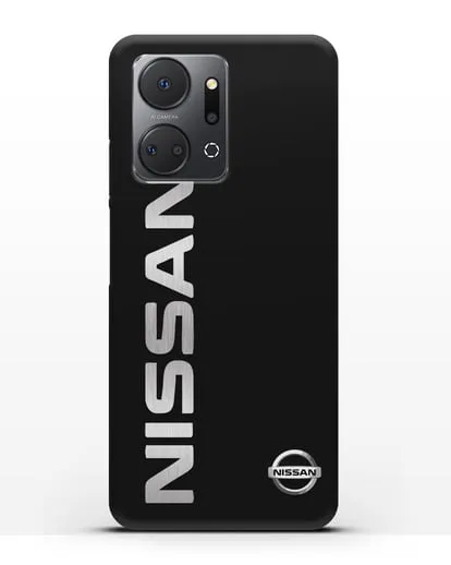 Чехол с надписью Nissan и логотипом силиконовый для Honor X7a