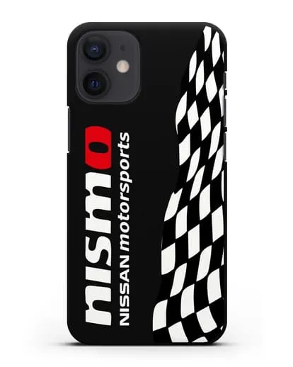 Чехол Nissan Motorsports силиконовый для iPhone 12 mini